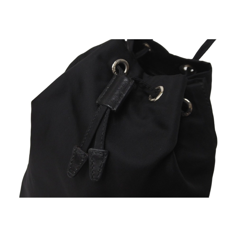 Prada Black Drawstring Pouch Nylon - image 5